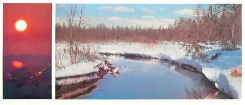 Russia Baikal winter scenery