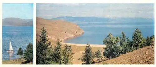 Russia Baikal lake sailing