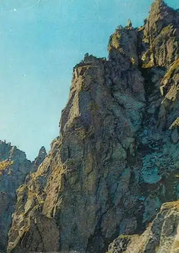 Postcard Poland Tatry Wysokie Gran Szpiglasowego Wierchu