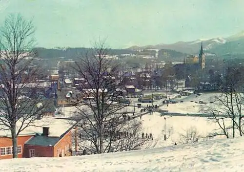 Postcard Poland Zakopane winter scene