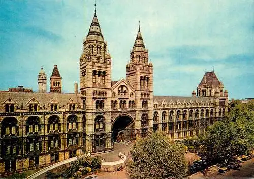 Postcard UK England South Kensington Natural History Museum