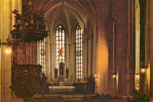 Postcard Romania Cluj Napoca Biserica Sf Mihail 1976