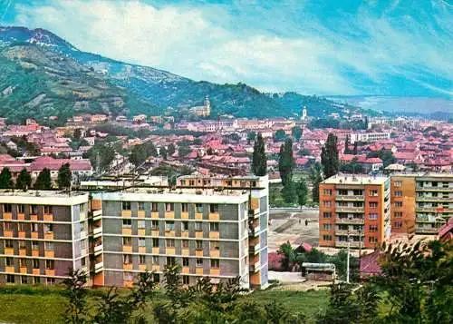 Postcard Romania Simleul Silvaniei 1975