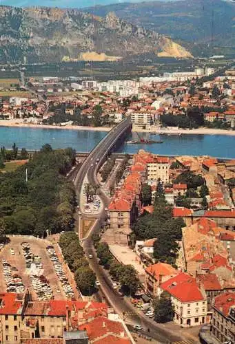 Postcard France Valence sur Rhone Drome 1973