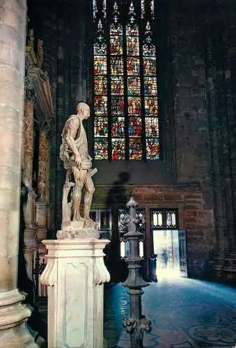 Postcard Italy Milano cathedral 1969