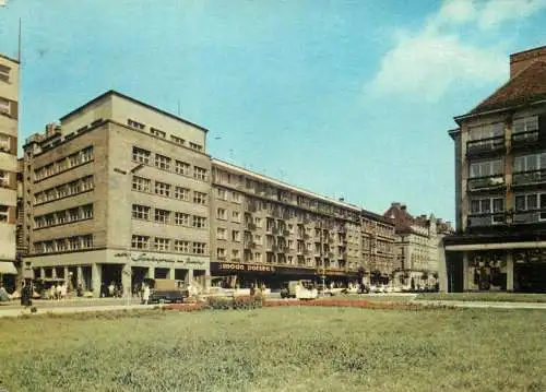 Postcard Poland Wroclaw ulica Swidnicka 1969