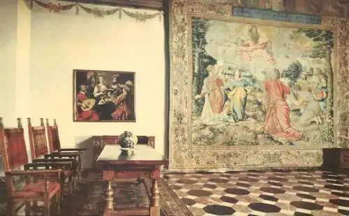 Postcard Poland Krakow Wawel sala Pod Planetami