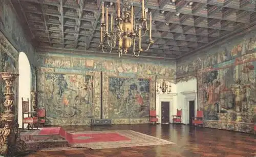 Postcard Poland Krakow Wawel sala Poselska 1965