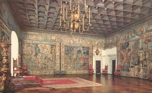 Postcard Poland Krakow sala poselska