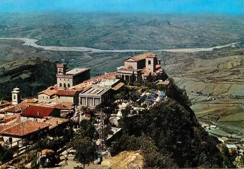 Postcard Italy San Marino panorama