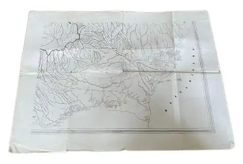Romania topographical map Danube Delta Dobrogea