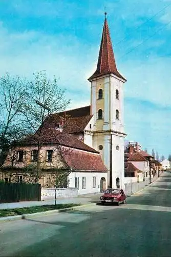 Romania Sibiu Biserica din groapa sec XVIII