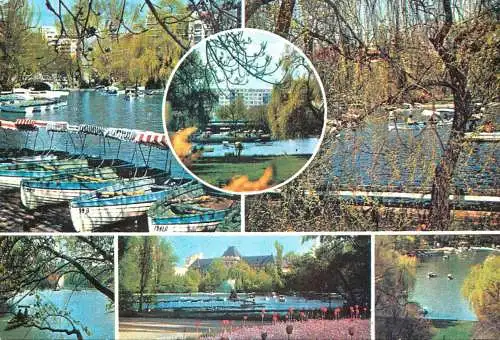Romania Bucuresti Gradina Cismigiu diverse aspecte