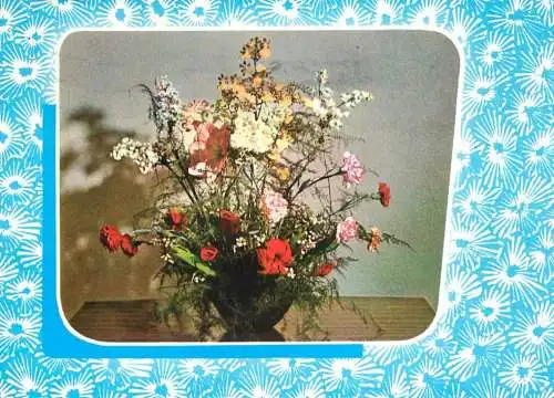 Colourful decorative floral arrangement