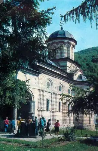 Romania Manastirea Cozia monument istoric sec XIV