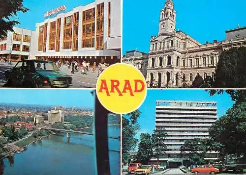 Romania Arad different sites and sights