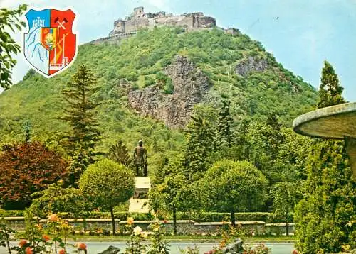 Romania Deva vedere spre cetate