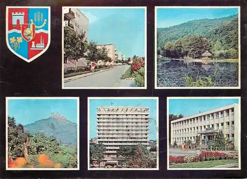 Romania jud. Arad & emblema jud. diverse aspecte