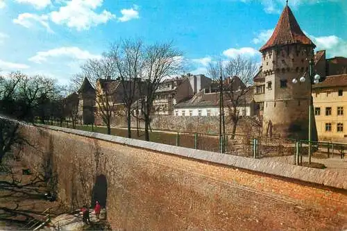 Romania Sibiu zidurile cetatii