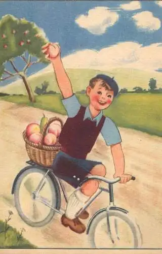Hungary vitamin C advertising postcard Minerals in fruits and vegetable Gyumolcs Product
