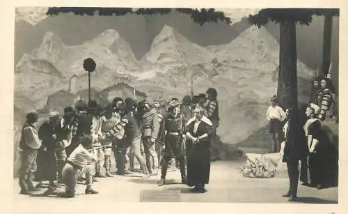 Theater Hermannstadt Sibiu fotograf V. Hermann Dutch theatre in Romania Schiller "Wilhelm Tell"