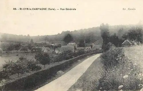 France postcard Eure St Cyr la Campagne
