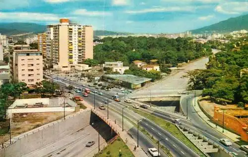 Venezuela Caracas Avenida Libertador de Chacao general view