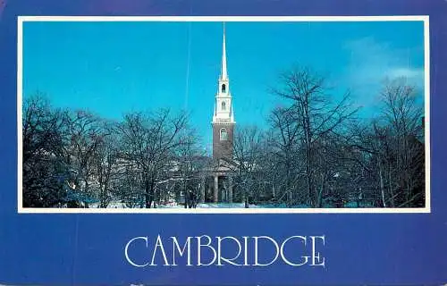 USA Cambridge MA Memorial Church at Harvard University