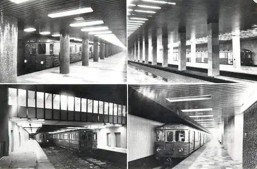 Hungary Budapest Metro multi view