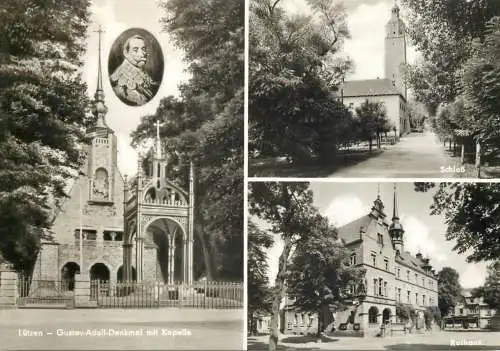Germany Lutzen Gustav-Adolf Denkmal mit Kapelle