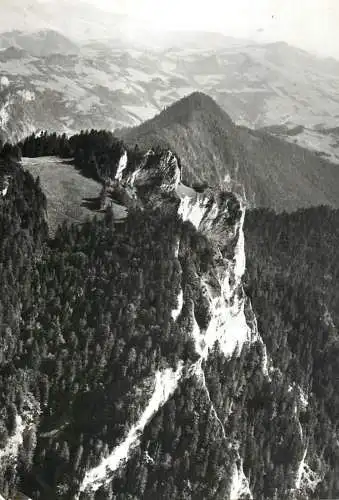 Poland Pieniny aerial view mountain scenery