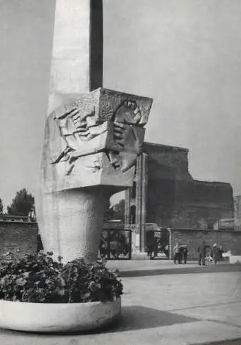 Poland Lodz Radogoszcz Mausoleum near concentration camp
