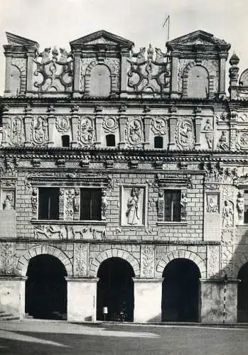 Poland Kazimierz Dolny Przybylow tenement house detail view