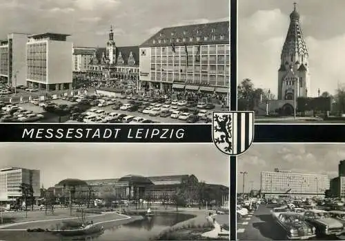 Germany Messestadt Leipzig multi view