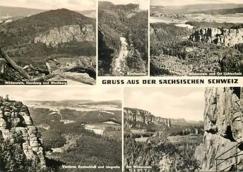 Germany Gruss aus der Sachs Schweiz multi view