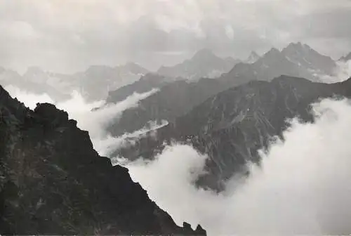 Poland High Tatras panoramic view