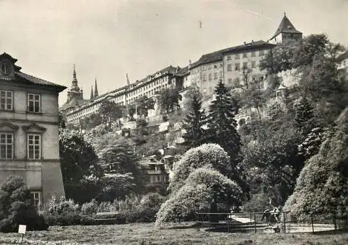 Czech Republic Prague Castle complex of gardens on the southern slope