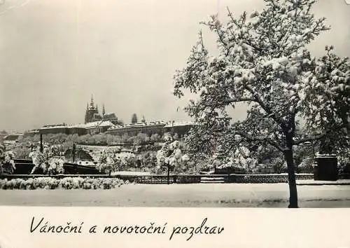 Czech Republic Praha during winter