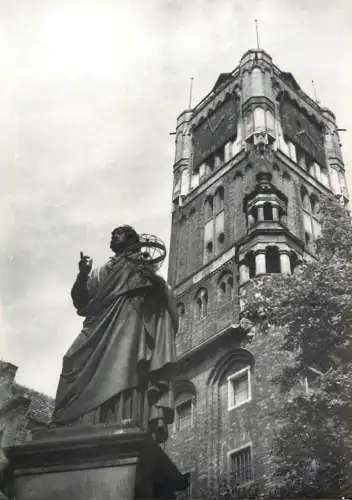 Poland Torun Monument of Nicolaus Copernic