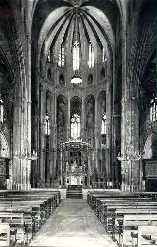 Spain Gerona Cathedral inner view