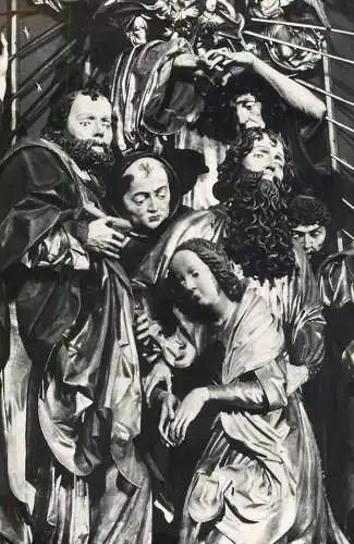 Poland Krakow St Mary's Church Veit Stoss Altar main scene detail