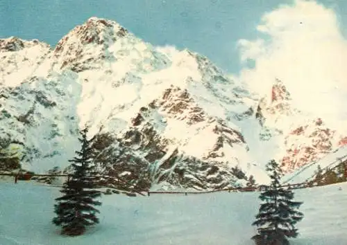Poland High Tatras snow-covered landscape mountain scenery
