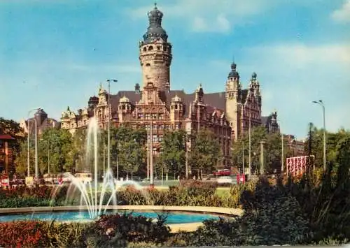 Germany Messestadt Leipzig Neues Rathaus