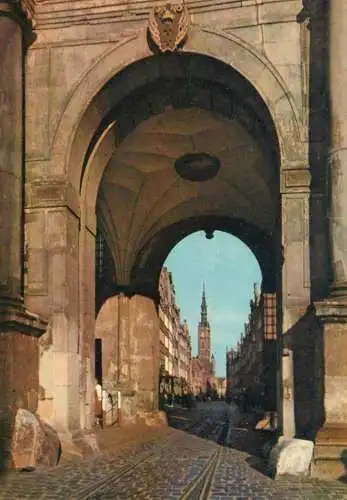 Poland Gdansk Dluga street