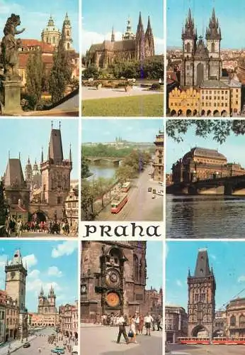 Czech Republic Prague different views and sites