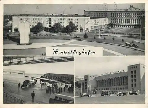 Germany Berlin Tempelhof Zentralflughafen multi view