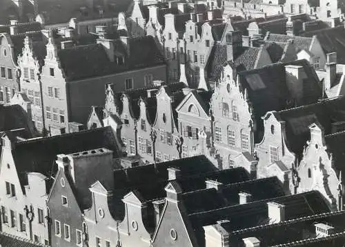 Poland Gdansk Panorama of the Old Town