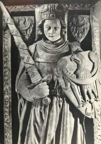 Poland Wroclaw Silesian Museum Henry IV sarcophagus partial view