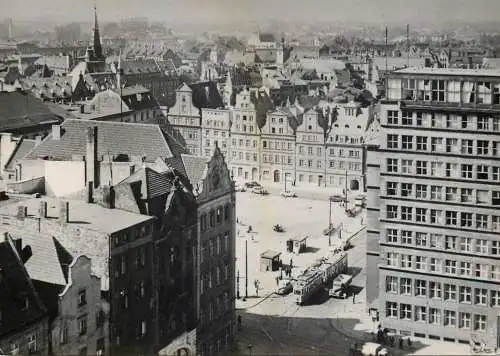 Poland Wroclaw Salt Square view