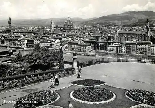 Italy Firenze cityscape panoramic view